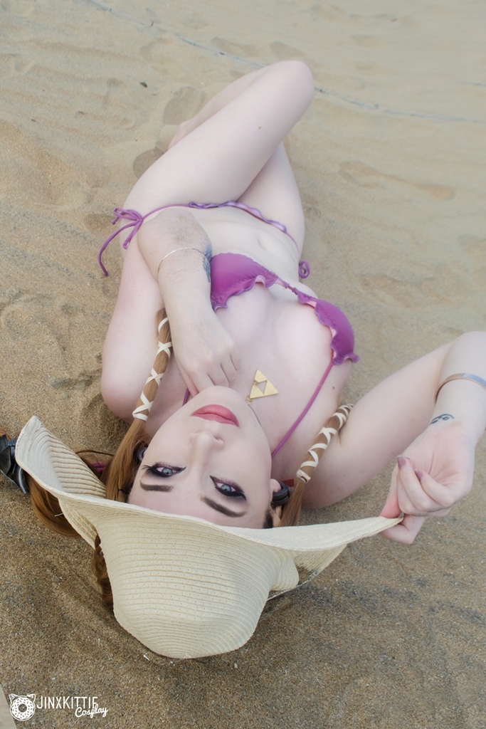 JinxKittie Cosplay – Zelda Bikini photo 1-6