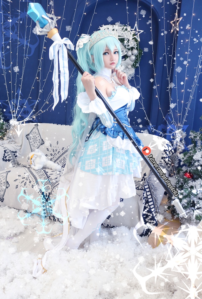 Potato Godzilla – Snow Miku photo 2-2