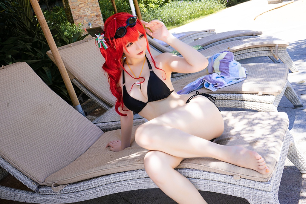 Hoshilily 星之迟迟 – Zara Bikini (Azur Lane) photo 2-4