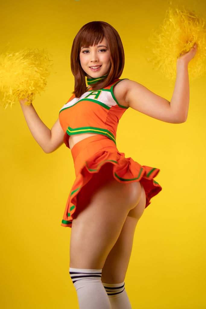 Virtual Geisha – Ochako Cheerleader photo 1-17