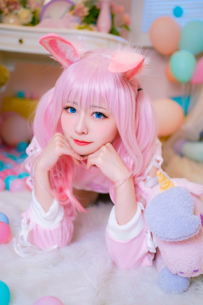 Arty Huang Pink Bunny 17