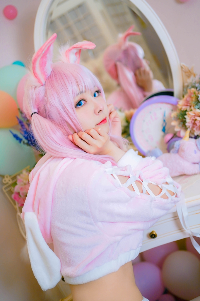 Arty Huang Pink Bunny 8