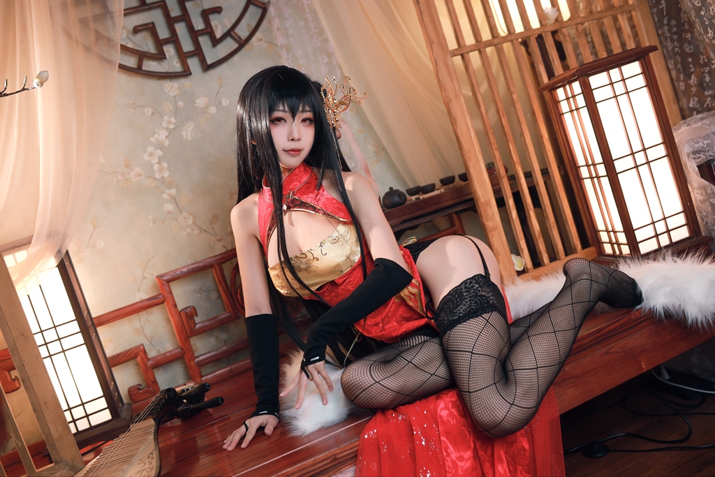 Aqua 水淼 – Taihou Qipao photo 2-9