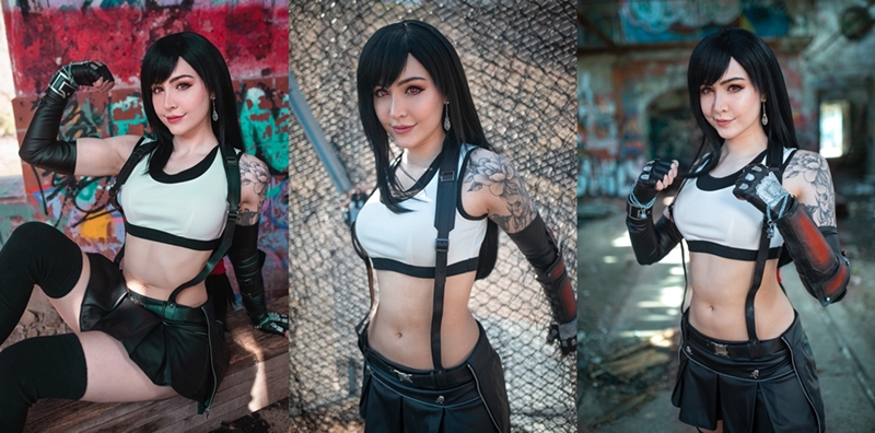 Luxlo Cosplay Tifa Cover