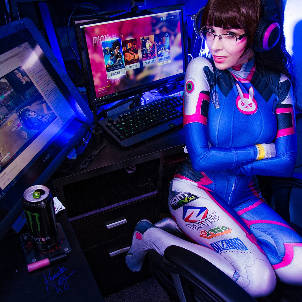 Kassandra Leigh – D.Va photo 1-5