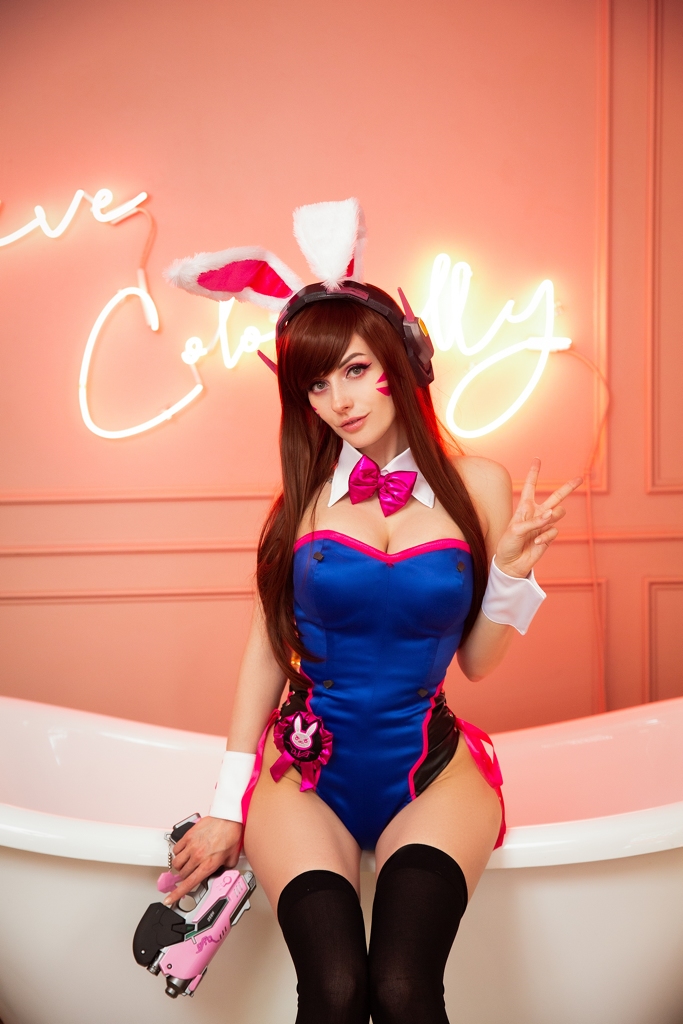 Rolyatis Taylor – D.Va Bunny Suit photo 1-16