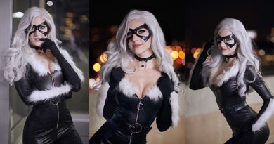 Luxlo Cosplay Black Cat Cover