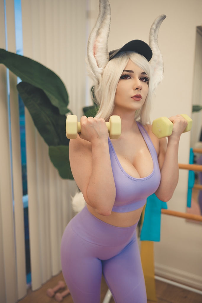 Akemikun – Mirko Gym (BNHA) photo 1-5