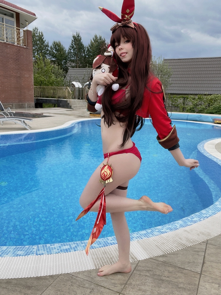 CatiCornplay – Amber (Genshin Impact) photo 1-7