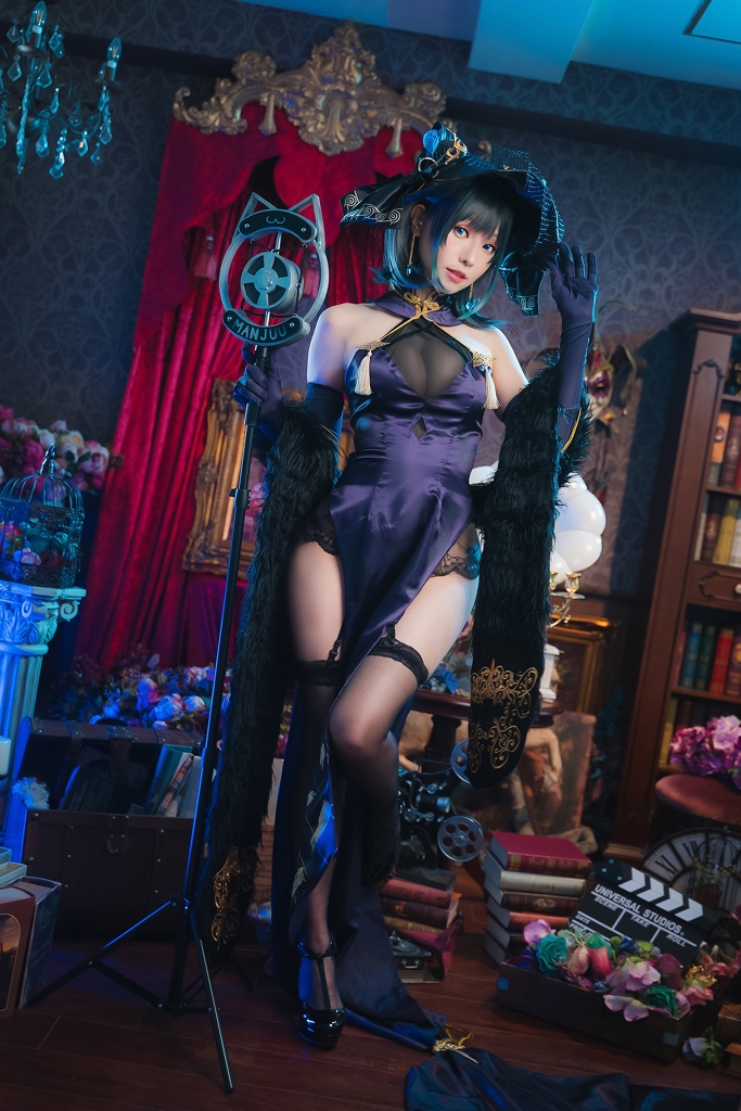 Ely – Cheshire Cheongsam (Azur Lane) photo 1-0