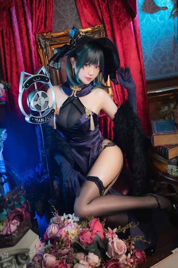 Ely – Cheshire Cheongsam (Azur Lane) photo 1-13