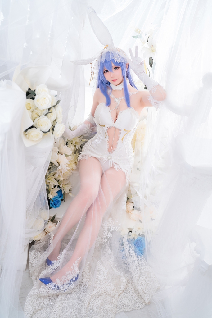 Hoshilily 星之迟迟 – Bride New Jersey (Azur Lane) photo 1-14