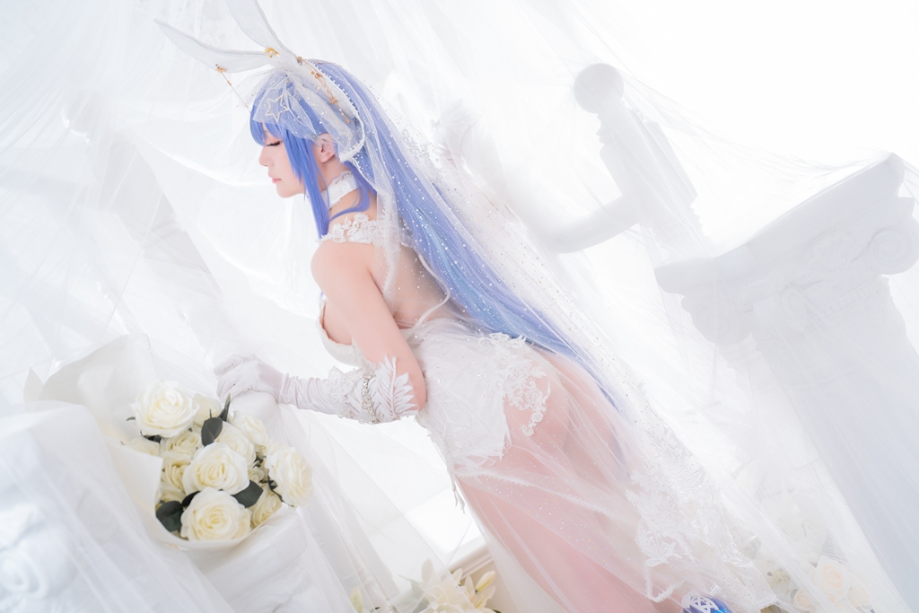 Hoshilily 星之迟迟 – Bride New Jersey (Azur Lane) photo 1-16