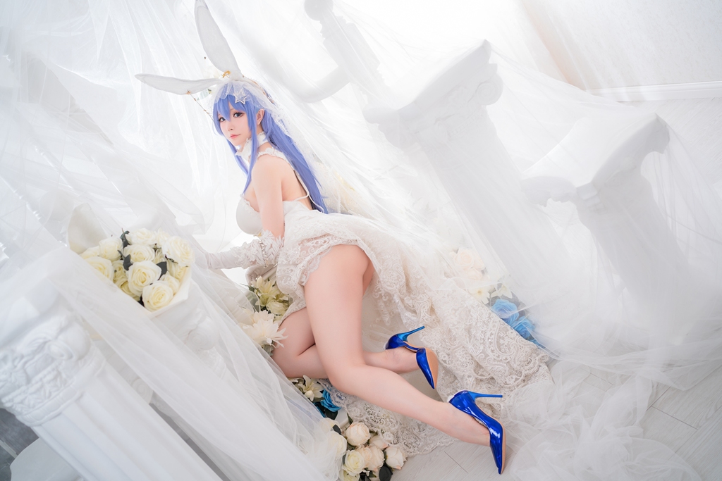 Hoshilily 星之迟迟 – Bride New Jersey (Azur Lane) photo 2-2