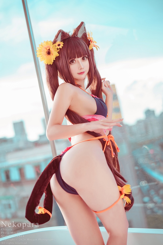 Okita Rinka – Chocola Swimsuit photo 1-2