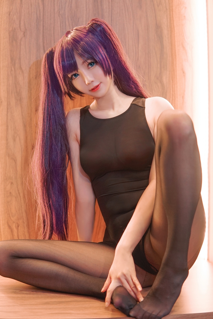 Sally Dorasnow – Mona Swimsuit (Genshin Impact) photo 1-16
