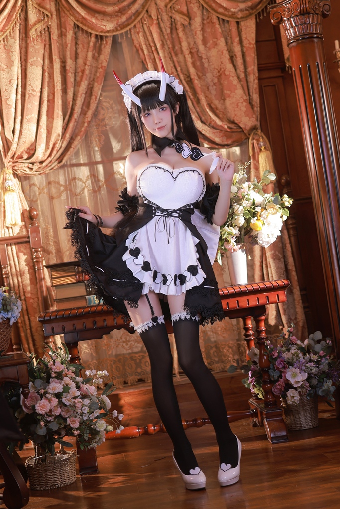 Aqua 水淼 – Noshiro Maid (Azur Lane) photo 1-1