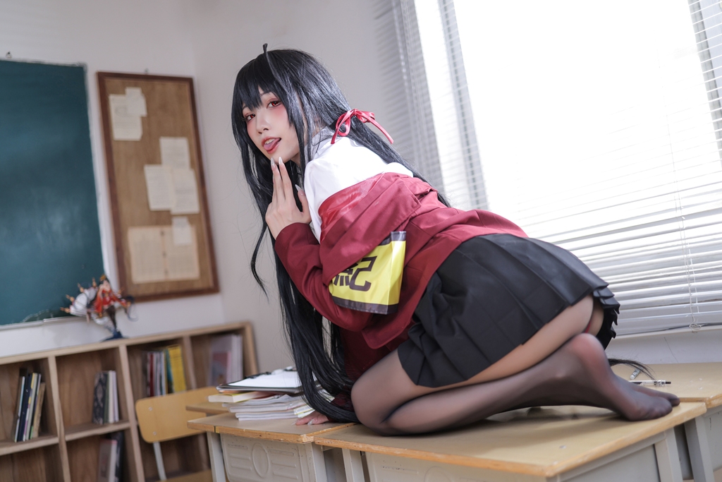 Aqua 水淼 – Taihou JK Uniform photo 1-16