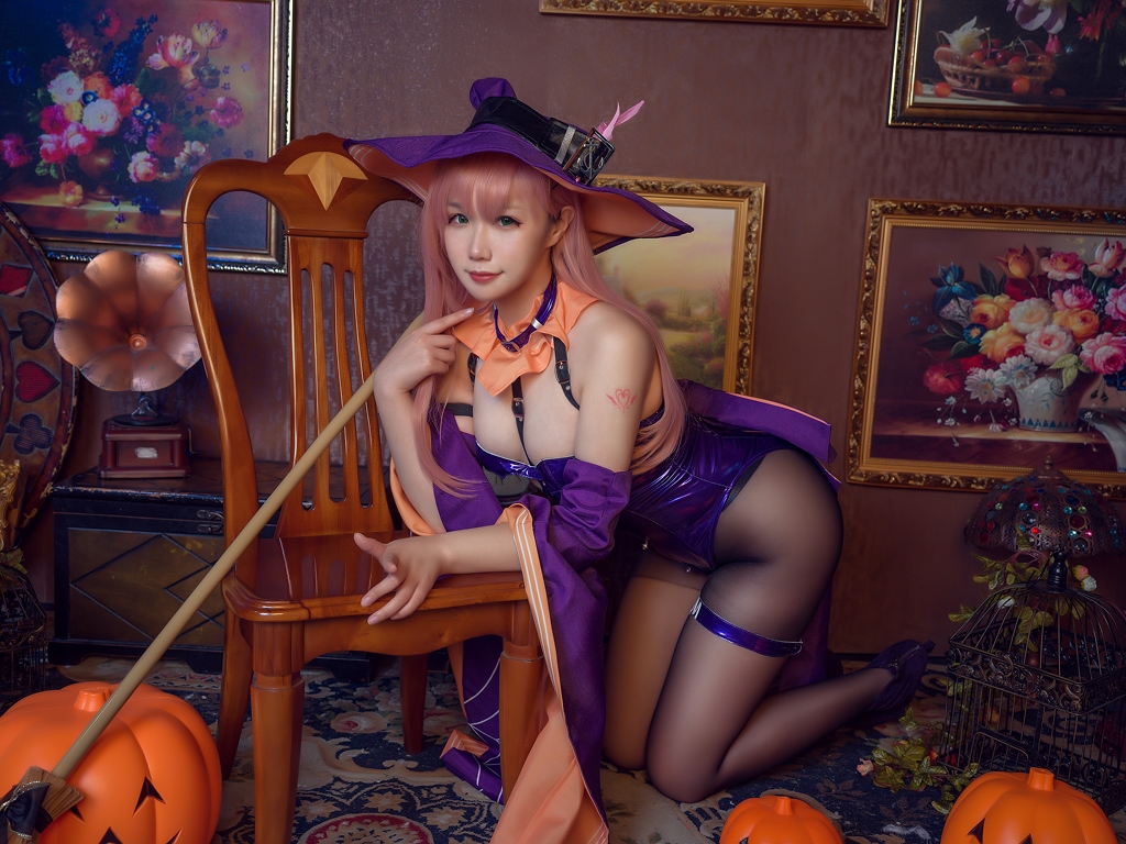 Makachan 麻花麻花酱 – Memphis Halloween (Azur Lane) photo 2-16