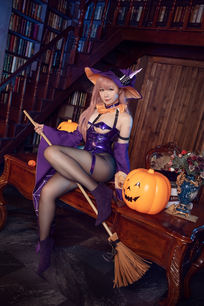 Makachan 麻花麻花酱 – Memphis Halloween (Azur Lane) photo 1-5