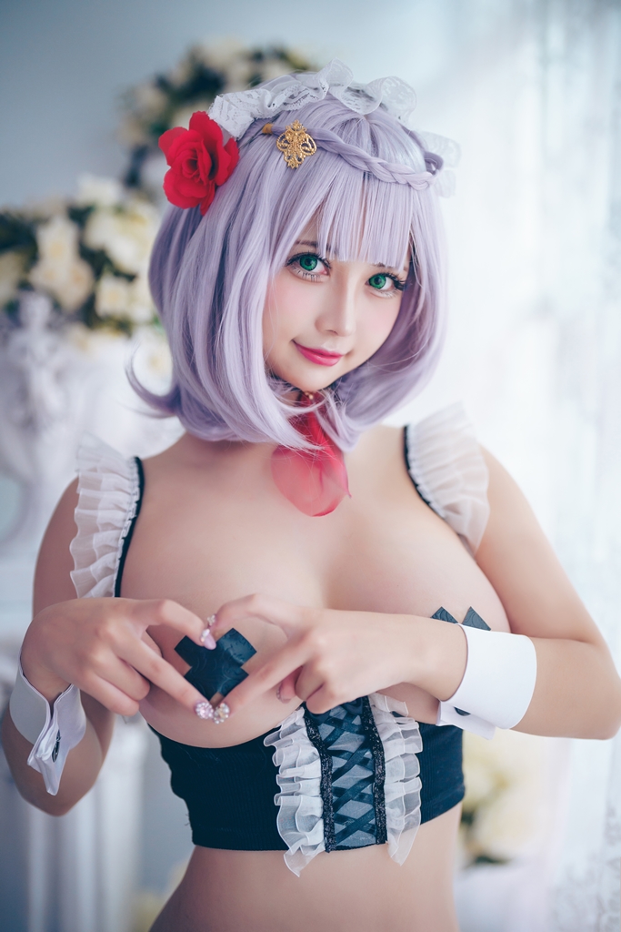 Okita Rinka – Noelle Lingerie (Genshin Impact) photo 2-5