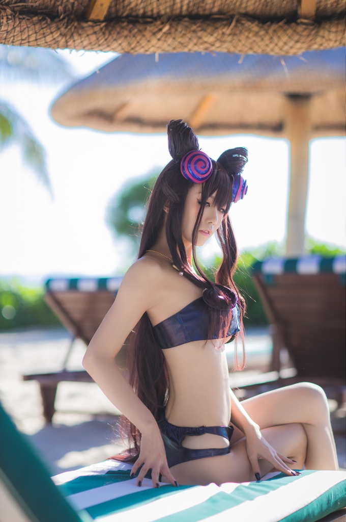 Aqua 水淼 – Murasaki Shikibu Bikini (Fate / Grand Order) photo 1-3