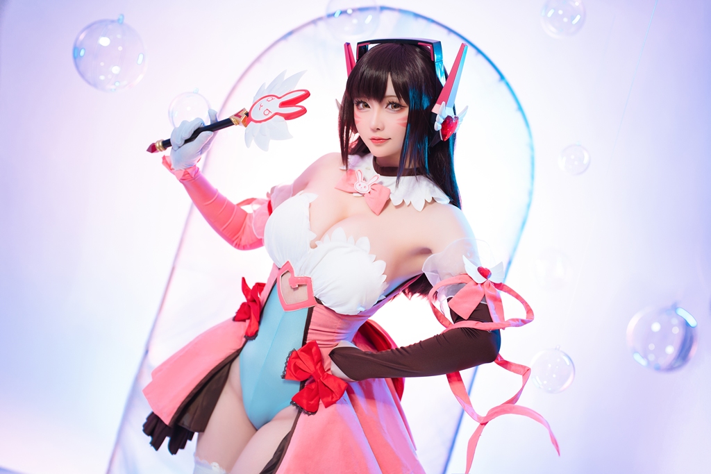 Hoshilily 星之迟迟 – D.Va Magical Girl photo 1-0