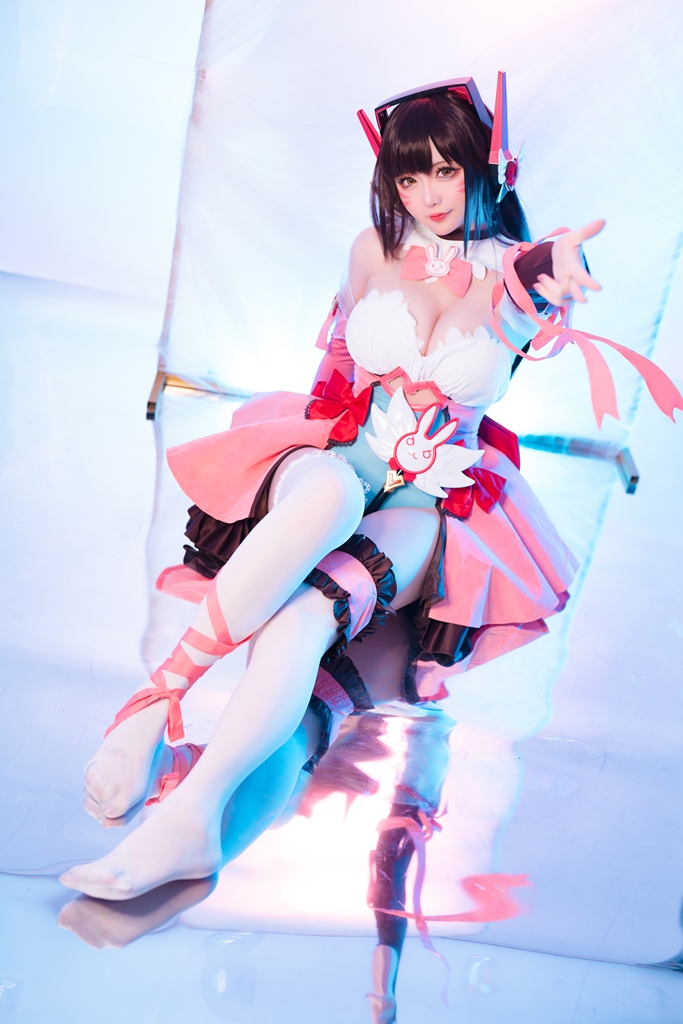 Hoshilily 星之迟迟 – D.Va Magical Girl photo 2-1