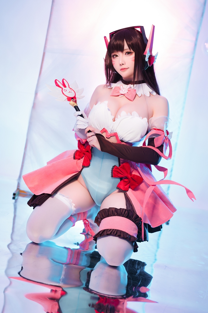 Hoshilily 星之迟迟 – D.Va Magical Girl photo 2-4