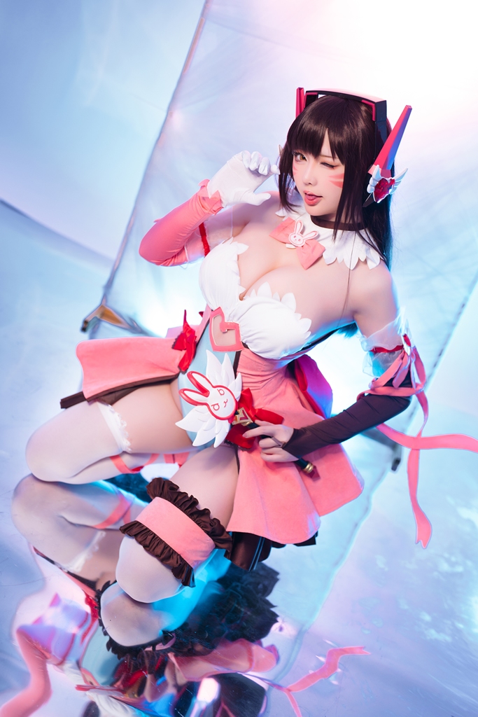 Hoshilily 星之迟迟 – D.Va Magical Girl photo 2-8