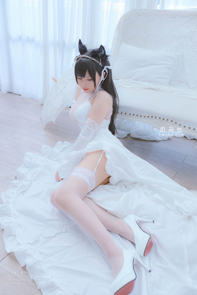 Nyako 喵子 – Bride Atago photo 2-1