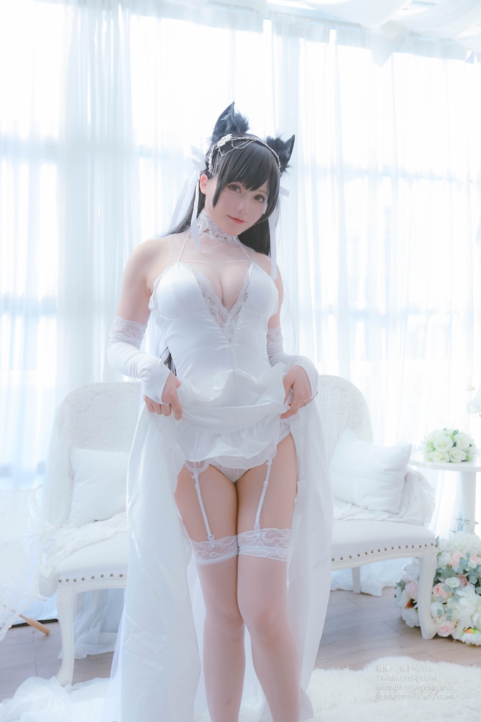 Nyako 喵子 – Bride Atago photo 2-2