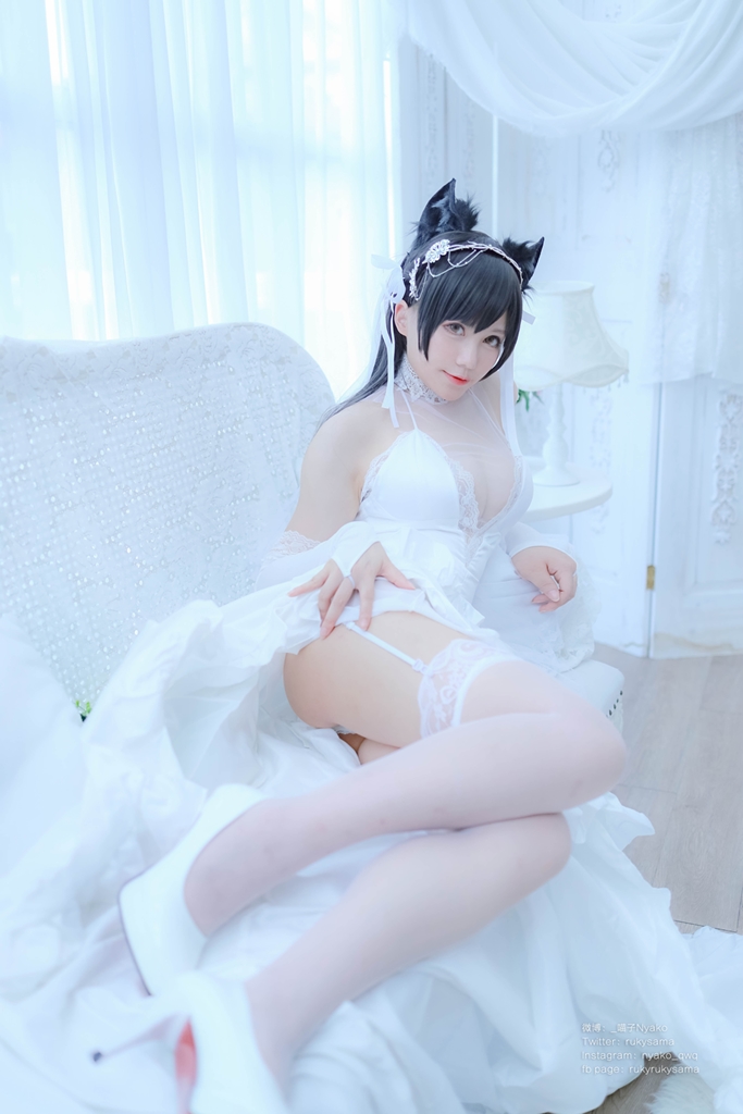 Nyako 喵子 – Bride Atago photo 2-6