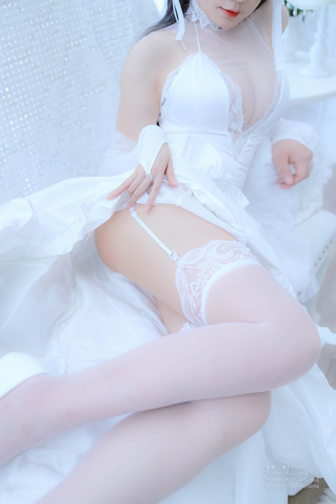 Nyako 喵子 – Bride Atago photo 2-7