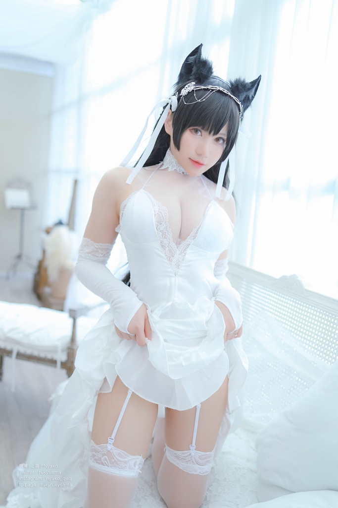 Nyako 喵子 – Bride Atago photo 4-1