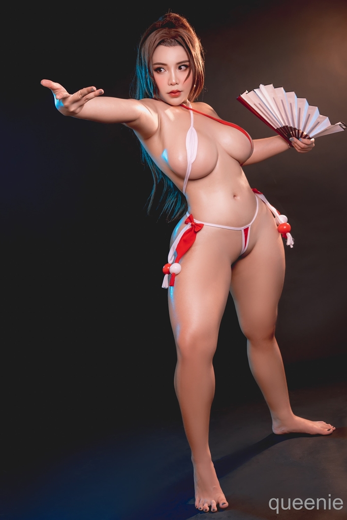 Queenie Chuppy – Mai Shiranui Bikini photo 1-8