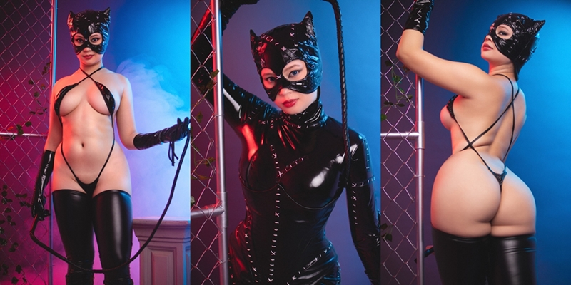 Virtual Geisha Catwoman Cover