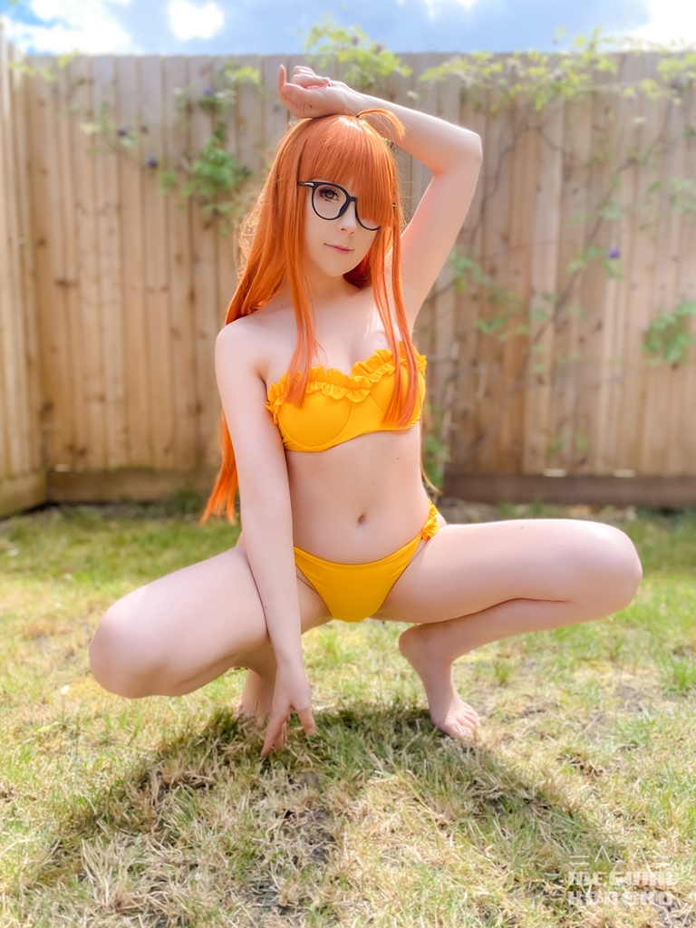 Megumi Koneko – Futaba Sakura Bikini photo 1-17