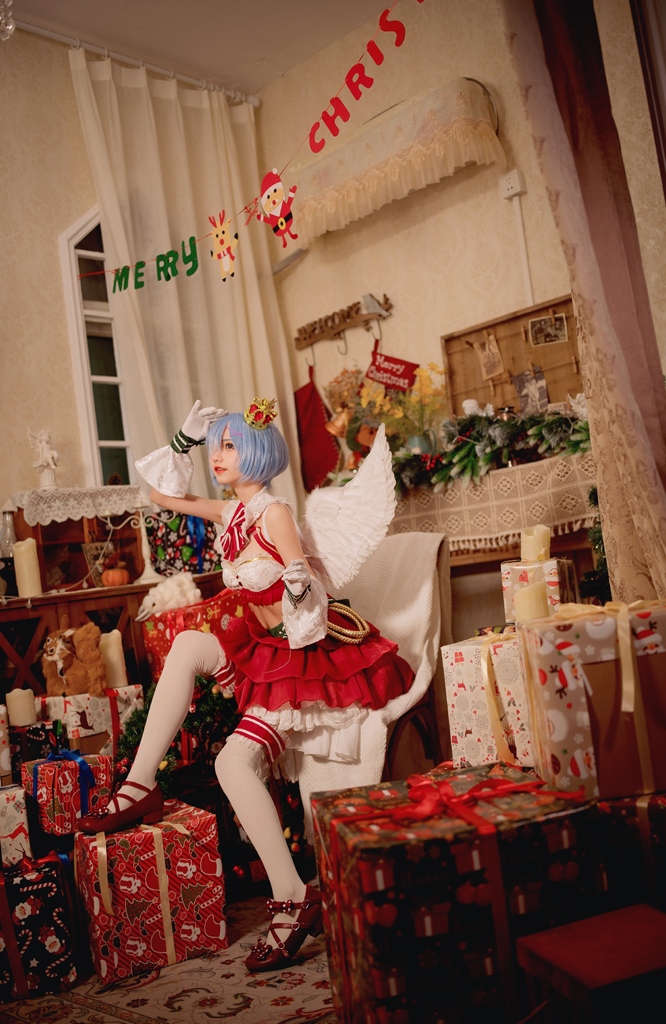 Hana 花柒 – Rem Xmas (mitaku.net) photo 1-1