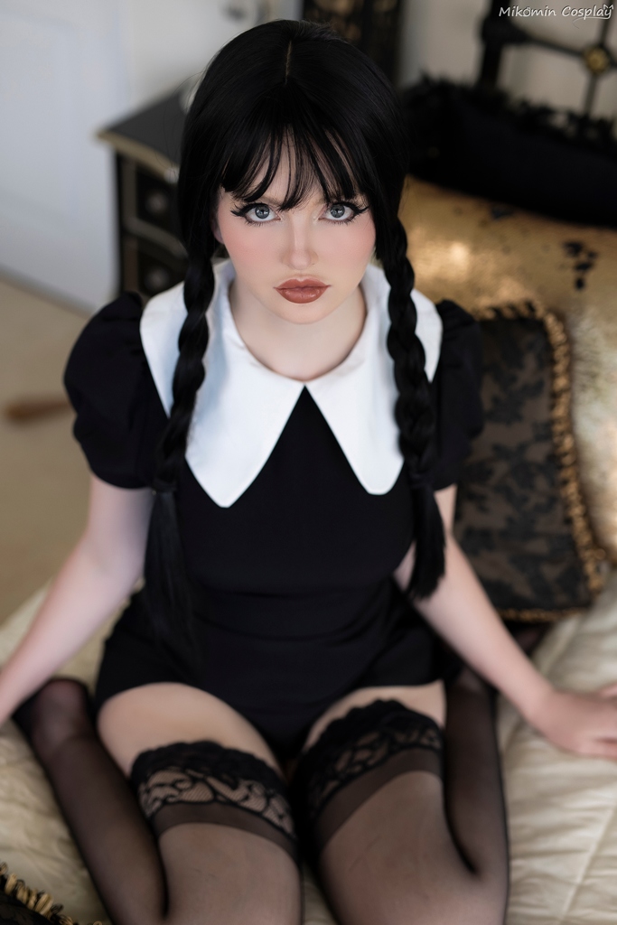 Mikomin – Wednesday Addams (mitaku.net) photo 1-3