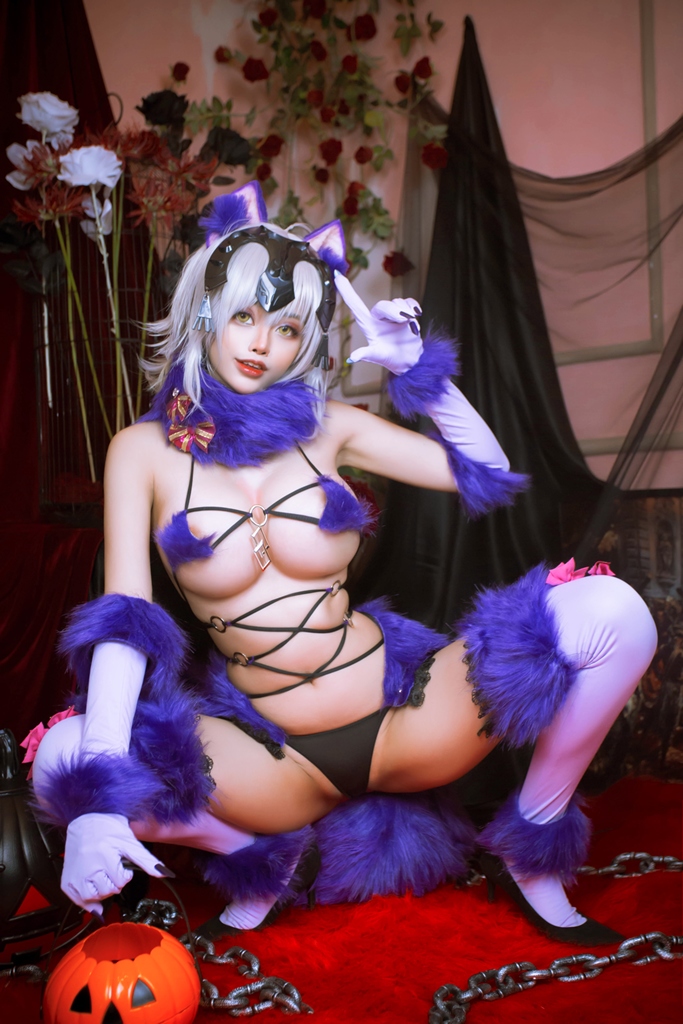 Byoru – Jeanne Alter Neko Halloween (mitaku.net) photo 1-9