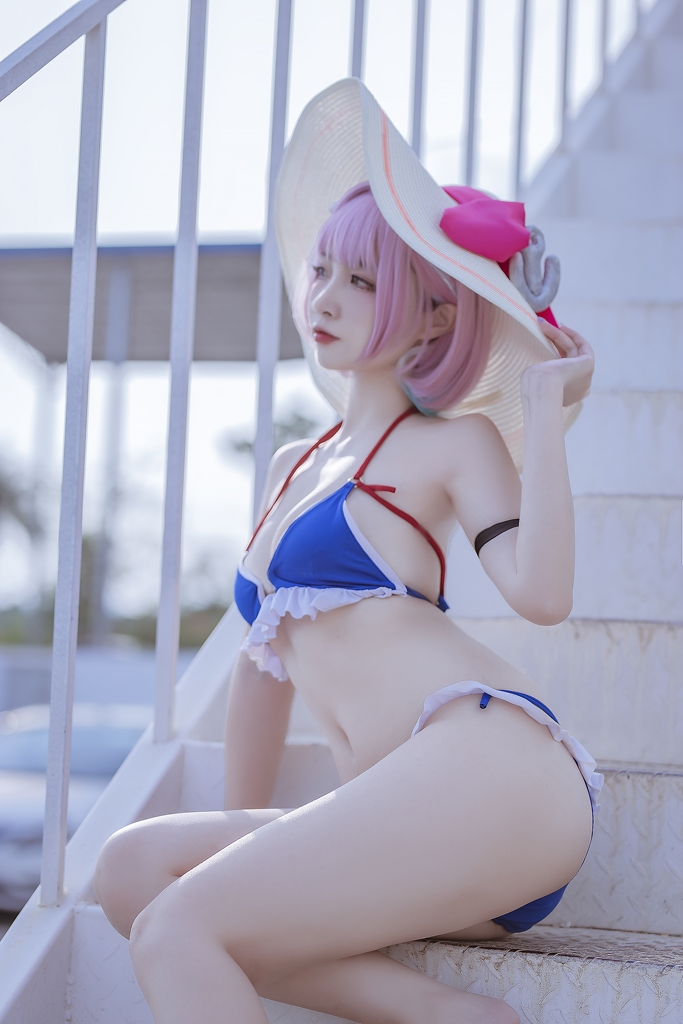 Nisa 二佐 – Tartu Swimsuit (Azur Lane) (mitaku.net) photo 1-10