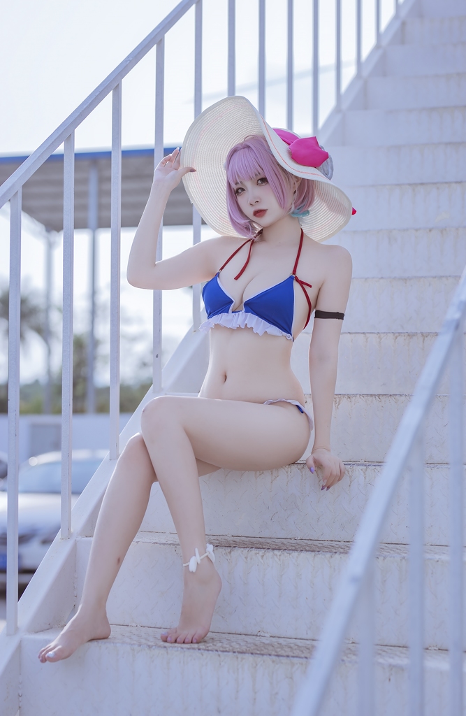 Nisa 二佐 – Tartu Swimsuit (Azur Lane) (mitaku.net) photo 1-1