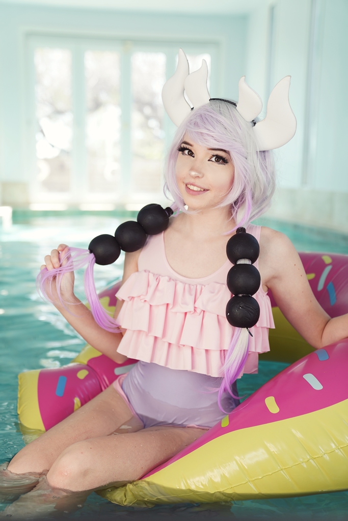 Belle Delphine – Kanna Kamui Swimsuit (mitaku.net) photo 1-4