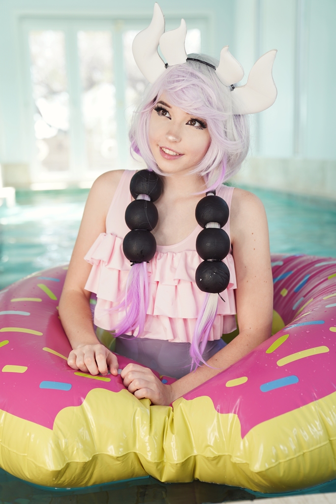 Belle Delphine – Kanna Kamui Swimsuit (mitaku.net) photo 1-5