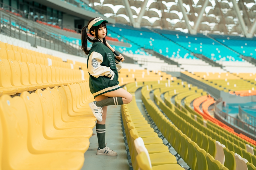 Chunmomo 蠢沫沫 – Baseball Girl (mitaku.net) photo 1-11
