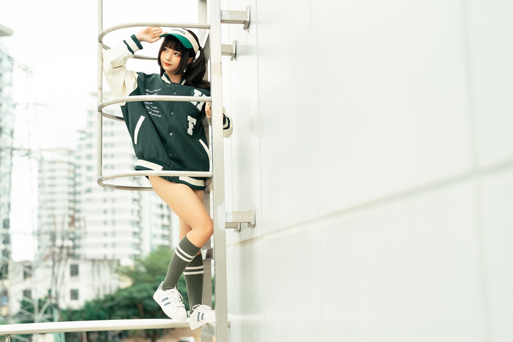 Chunmomo 蠢沫沫 – Baseball Girl (mitaku.net) photo 1-2