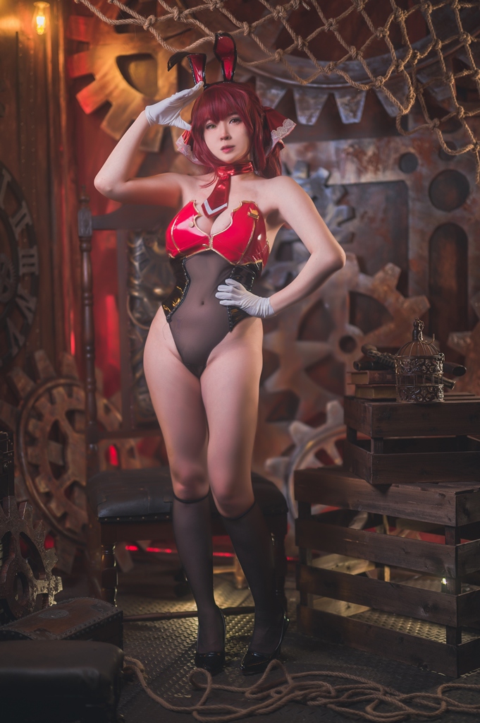 Hatori Sama – Houshou Marine Bunny Suit (mitaku.net) photo 1-1