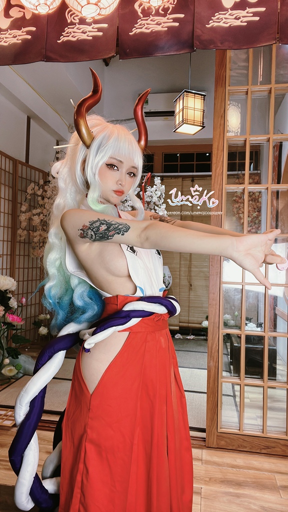 Umeko J – Yamato (One Piece) (mitaku.net) photo 1-12