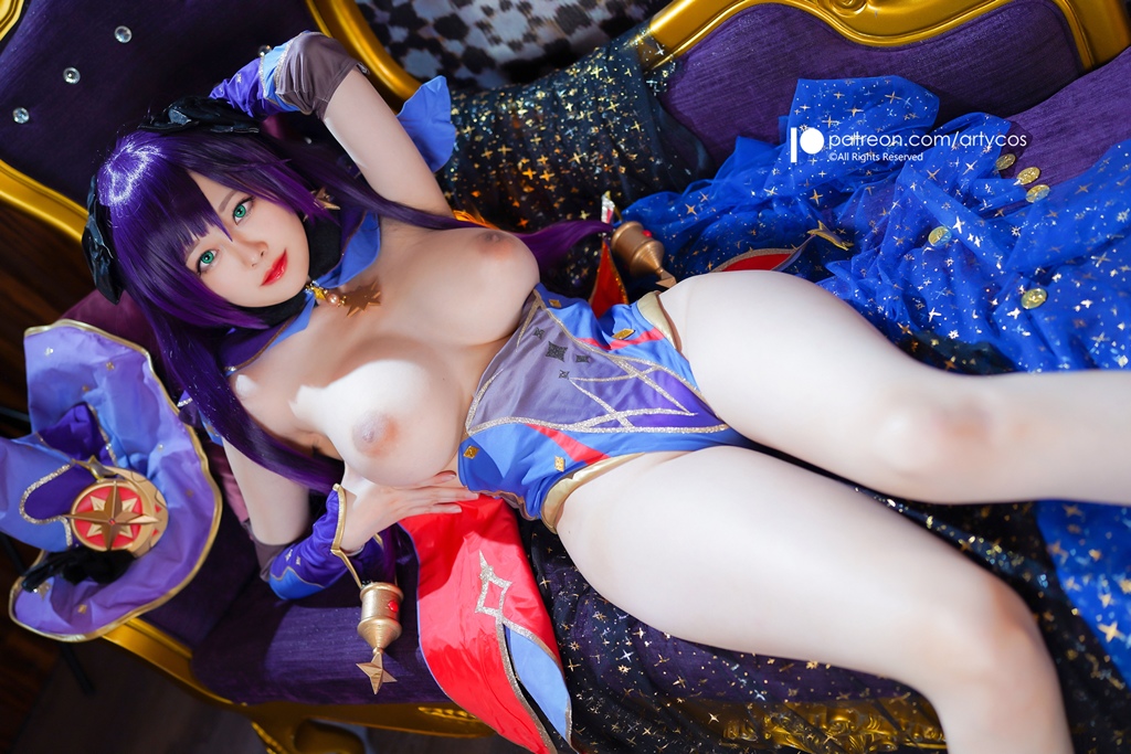 Arty Huang – Mona (Genshin Impact) (mitaku.net) photo 1-13